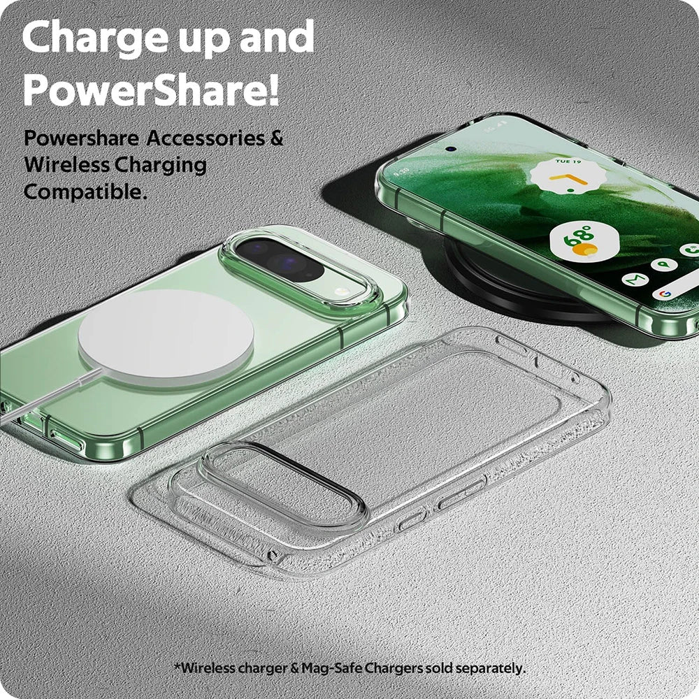 Ultra Thin Soft Clear Silicone Shell Phone Case for Google Pixel 9 8A 8 7 7A 6A 6 Pro XL Transparent Back Cover