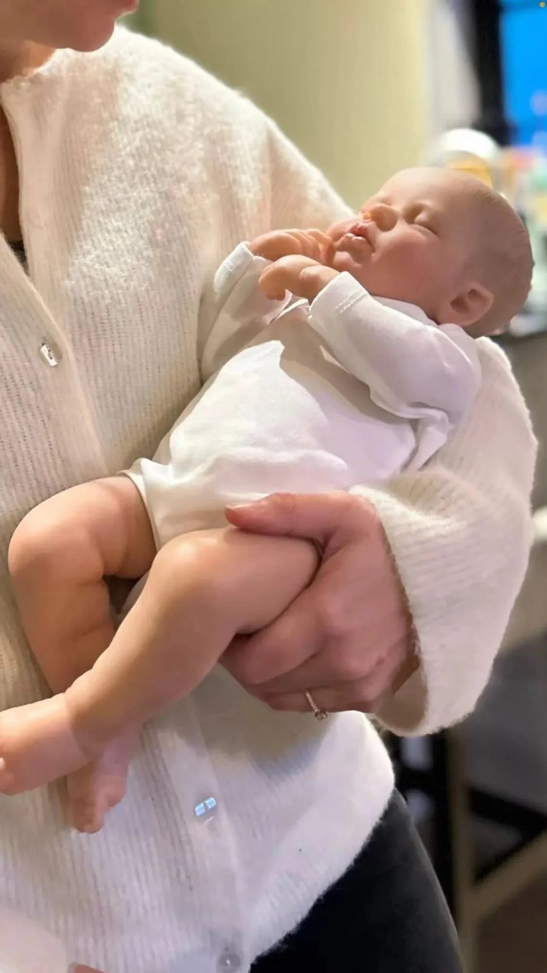 Realistic Finished Silicone Vinyl Cloth Body Reborn Doll LouLou Bebe Handmade Toy For Girls Gift 50cm