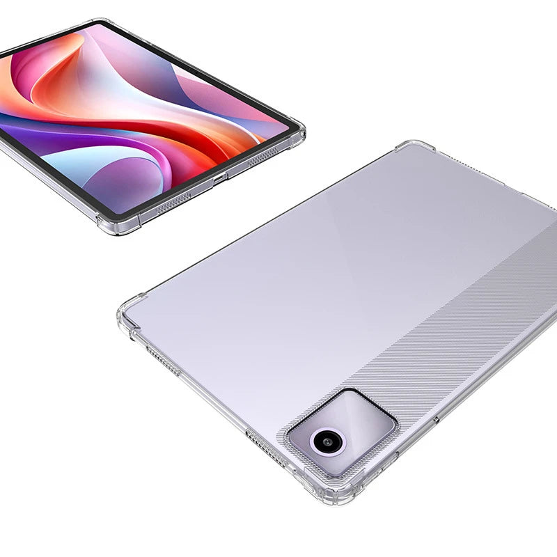 Durable Clear Soft Silicone Shell Case for Lenovo Tab P12 P11 M11 M10 Pro Plus M8 Legion Y700 Shockproof Protector Cover