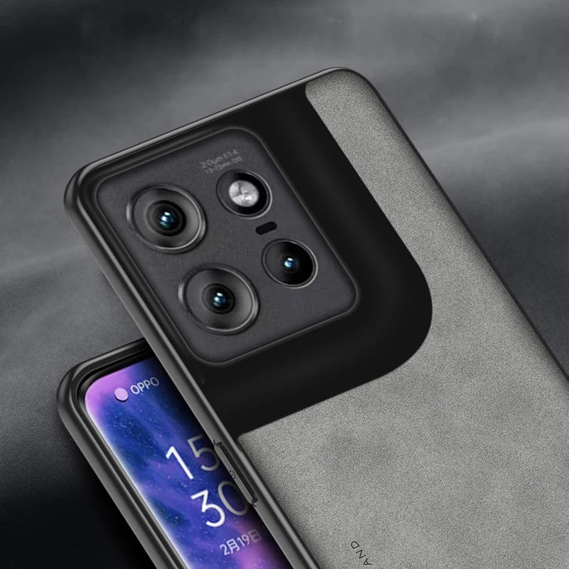 Elegant Leather Phone Case for Lenovo Moto ThinkPhone 25 Protective Shockproof Cover