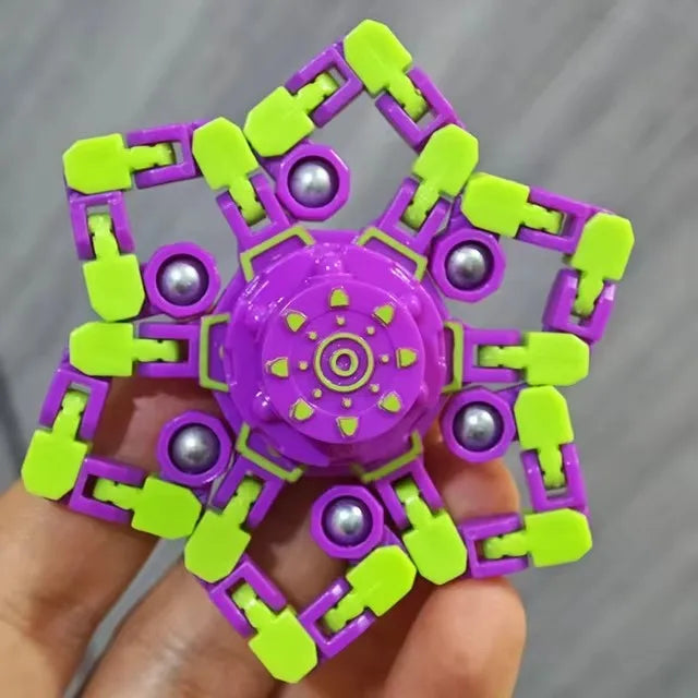 Creative Fidget Gyro Toy for Children Adults Anti Stress Hand Spinner Stress Relief Sensory Toys Gift