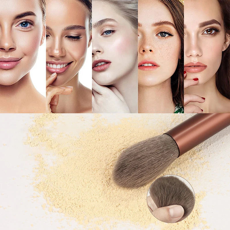 All in One Makeup Brushes 13pcs Set Soft Hair Fiber Brush Eye Shadow Brush Powder Concealer Brush Tool