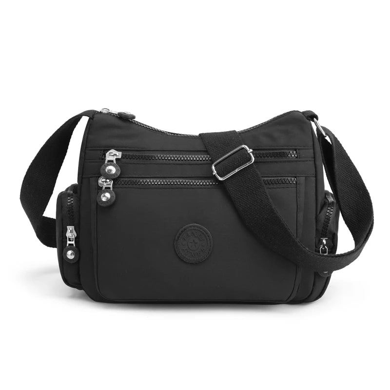 Women's Fashion Shoulder Crossbody Nylon Handbag Purse Waterproof Ladies Messenger Bag