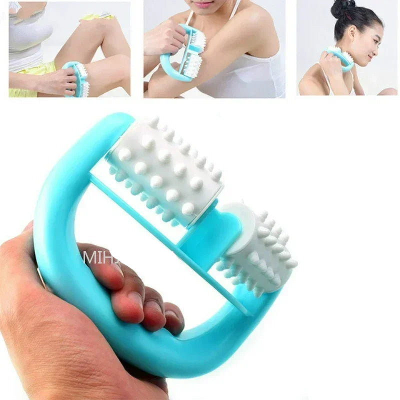 Fast Acting Anti Cellulite Roller Massager Handheld Cellulite Leg Lift Beauty Massage