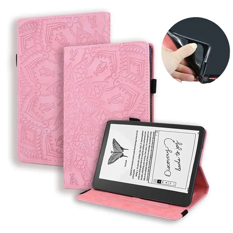 Luxury Leather Wallet Stand Case for Amazon Kindle Scribe 10.2 inch Fashion Protective Cover Scribe 2022 Released Many Colors to Choose From