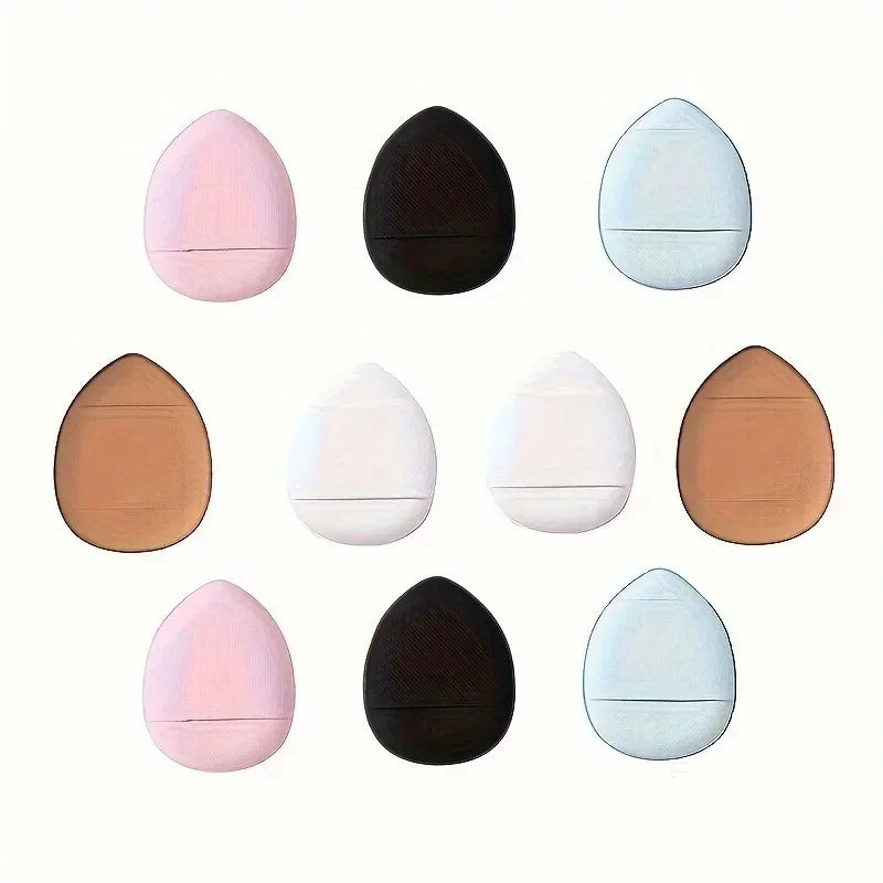 Convenient Mini Finger Puff Makeup Sponges Foundation Small Air Cushion Powder Face Concealer BB Cream Cosmetic Applicator Makeup Tools