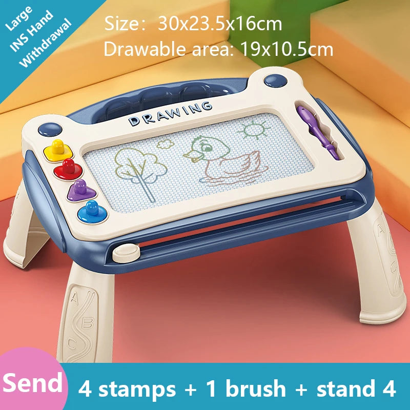 Magnetic Children's Erasable Drawing Board WordPad Graffiti Board Art Educational Drawing Toys Kids Gift