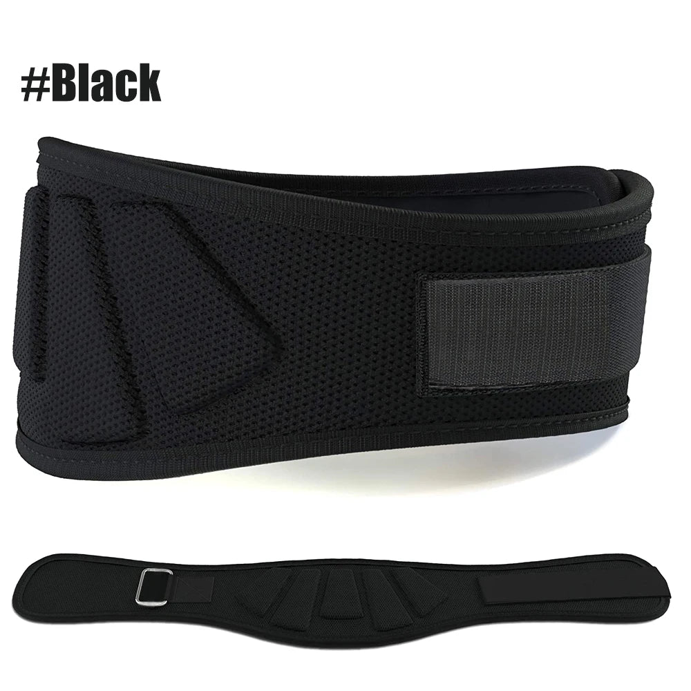 Weight Lifting Waist Back Belts for Sports Fitness Gym Workout Lumbar Back Support, Powerlifting, Strength Training, Squat, Weightlifting