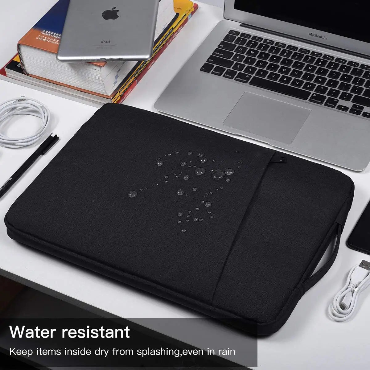 Waterproof Handbag Case Cover Sleeve for Apple iPad Pro 13 12.9, iPad Pro 11, iPad Air 13 11 5 4 3 Models Bags Pocket Pouch