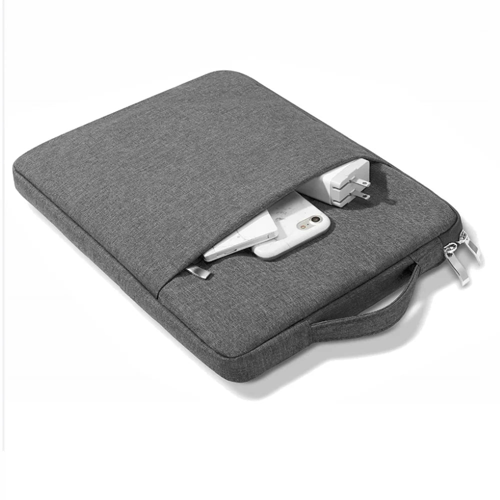 Stylish Sleeve Handbag Case for Google Pixel Tablet 11inch Thickened Protection Zipper Waterproof Portable Cover Carrier Many Color Options