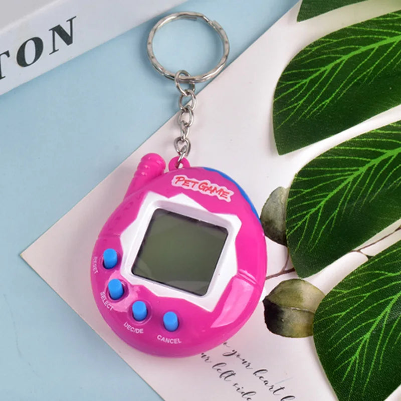 Transparent Electronic Tamagotchi 168 Pets In 1 Virtual Nostalgic Cyber Digital Fun Toys Play