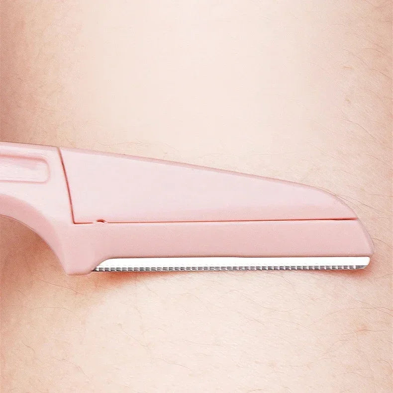Anti-Scratch Safe Folding Ladies Face Shaver Eyebrow Trimmer Blade Razor Women's Makeup Tools