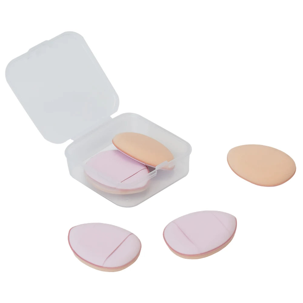 Convenient Mini Finger Puff Makeup Sponges Foundation Small Air Cushion Powder Face Concealer BB Cream Cosmetic Applicator Makeup Tools