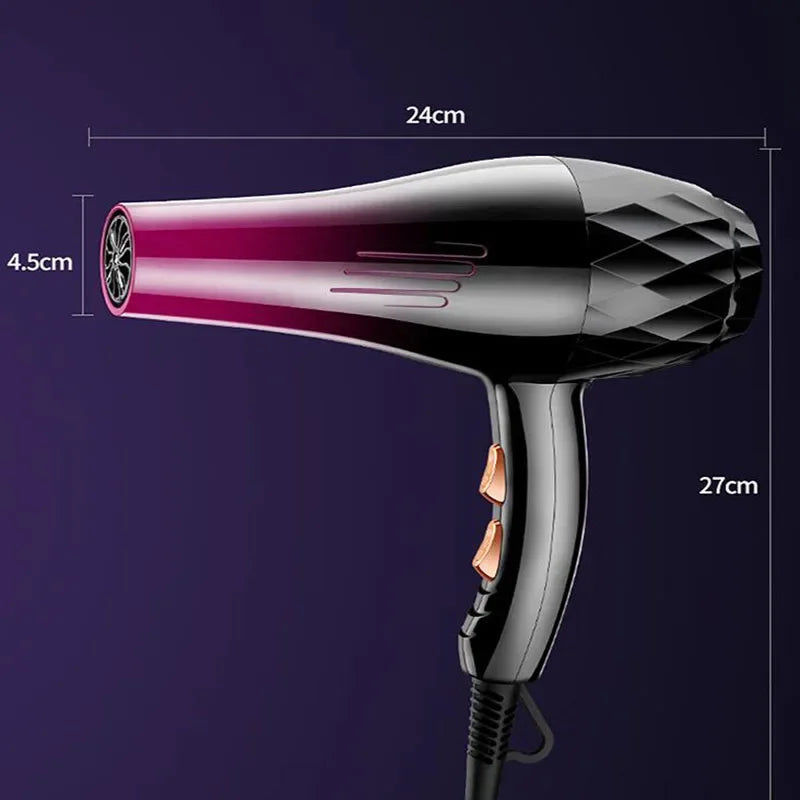 Professional Full Hairdressing Salon Barber Tools Set Hair Dryer Flat Iron Curler Combs Brushes Clips 1200W/2200W Gear Strong Power Blow Dryer Barber Salon Tools