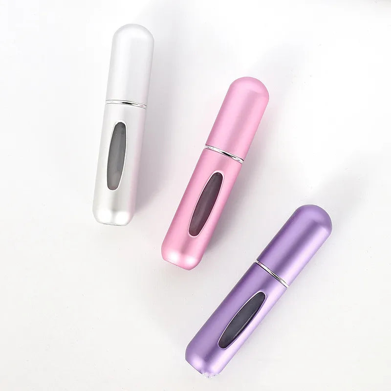 Portable Mini Refillable 5ml Perfume Bottle Spray Scent Pump Cosmetic Containers Atomizer for Travel Tool
