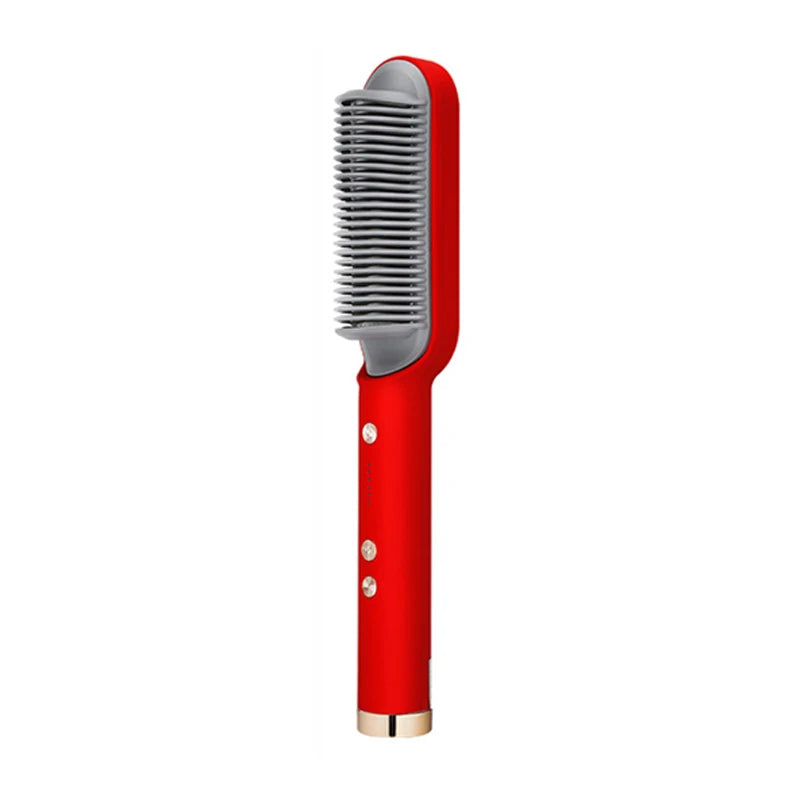 Professional Quick Heat Electric Multifunctional Hair Straightener Comb Hairstyle Brush Personal Care Accessory