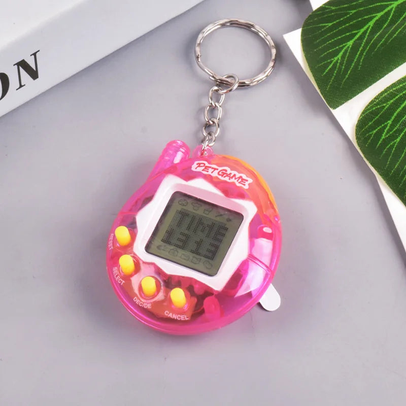 Transparent Electronic Tamagotchi 168 Pets In 1 Virtual Nostalgic Cyber Digital Fun Toys Play