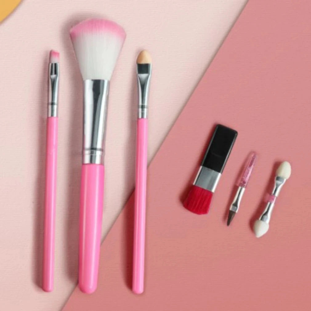 Wonderful Children's Makeup Cosmetics Pretend Play Box Princess Make Up Girl Toy Play Set Lipstick Eye Shadow Safety Nontoxic Kit Toy Kid