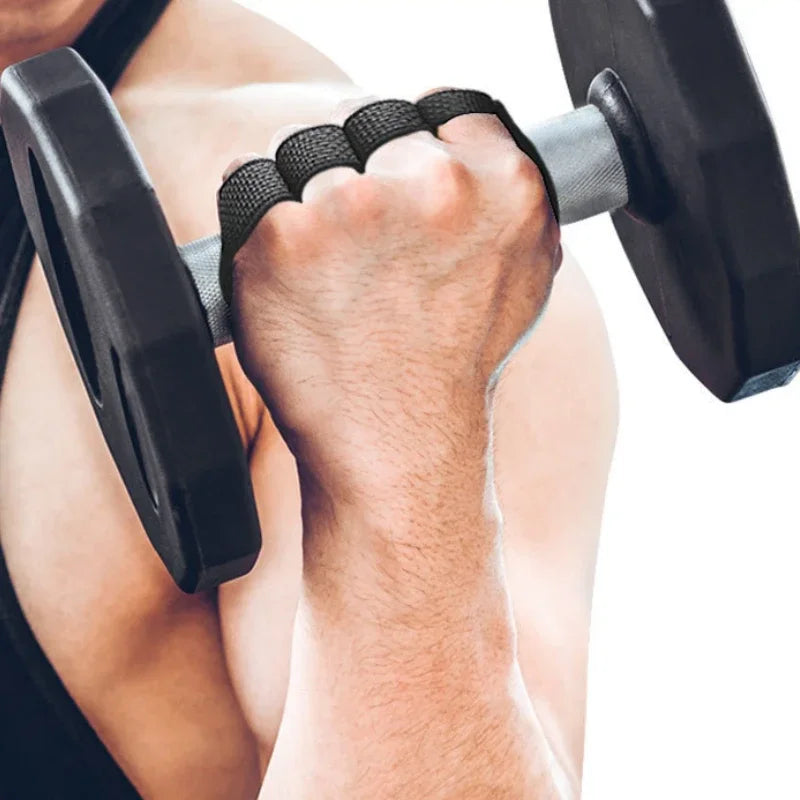 Neoprene Lifting Grip Pads Gloves for Gym Weightlifting Calisthenics Powerlifting Workouts Fitness Sports Hand Protector 2pcs