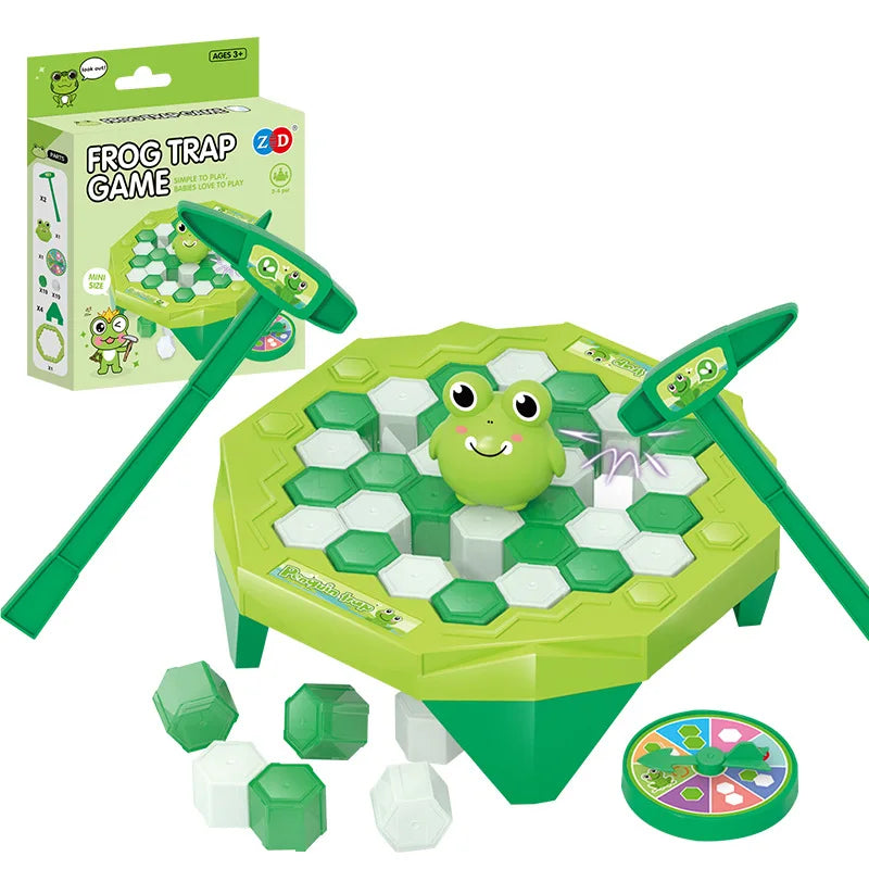 Interactive Mini Ice Breaking Penguin Frog Trap Game Parent Child Party Board Game Birthday Gifts