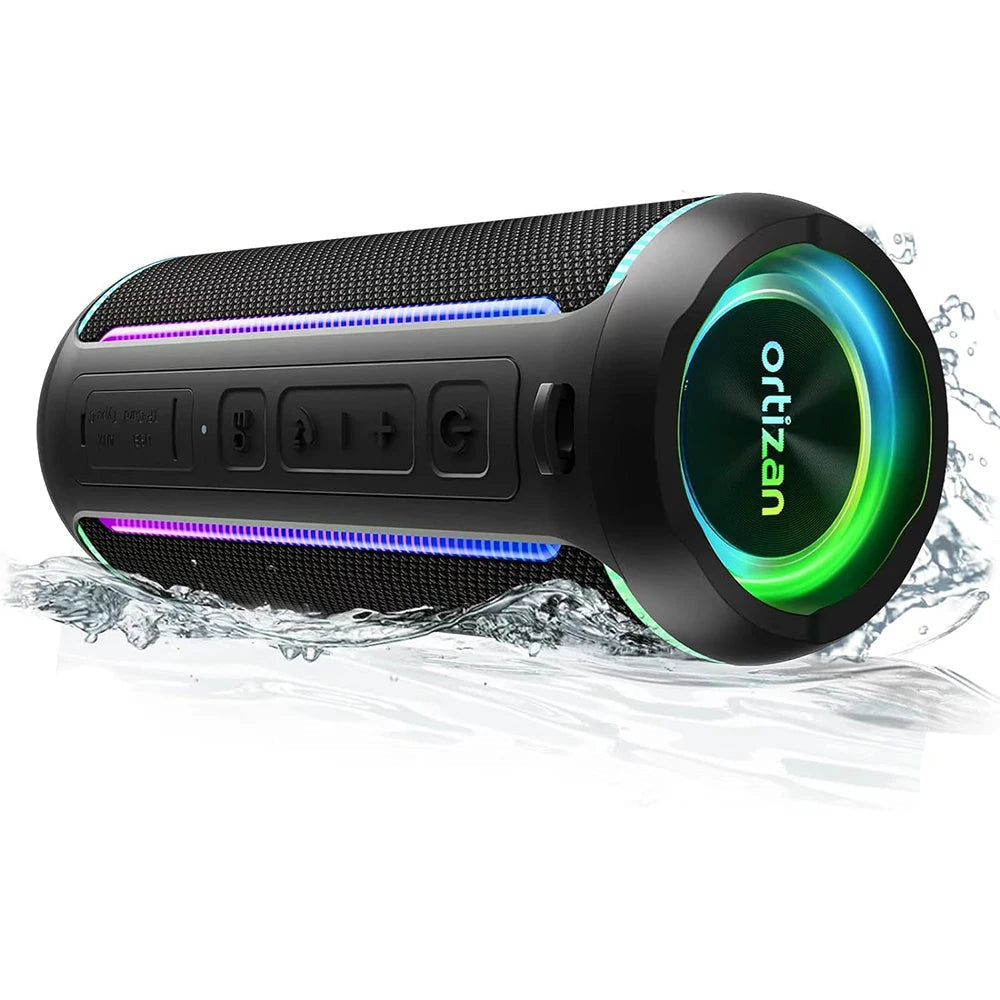 Powerful 40W Portable Bluetooth Speaker with Bass Boost IPX7 Waterproof Wireless Speaker with 6600mAh Battery USB/TF/AUX
