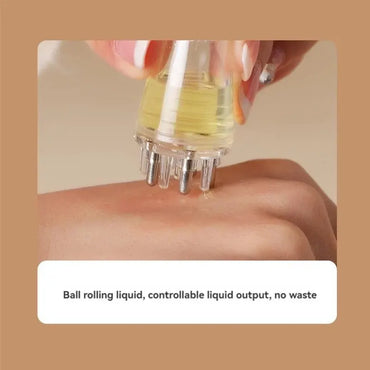 Oil Roller Scalp Applicator for Relaxation, Hair Regrowth & Styling Solution Guide Comb Hexagon Head Ball Massage Comb Massage Relaxation Tools