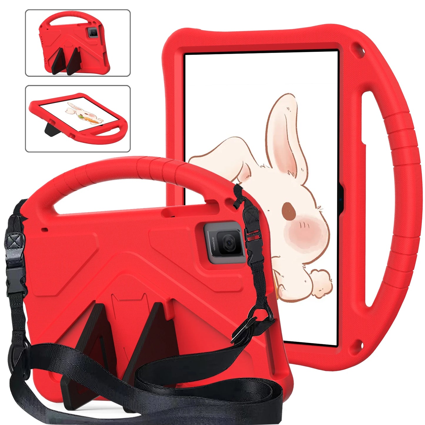 Durable EVA Handle Case for Acer Iconia Tab P10 10.4" Inch Tablet PC Kids Safety Shockproof Cover with Rear Kickstand