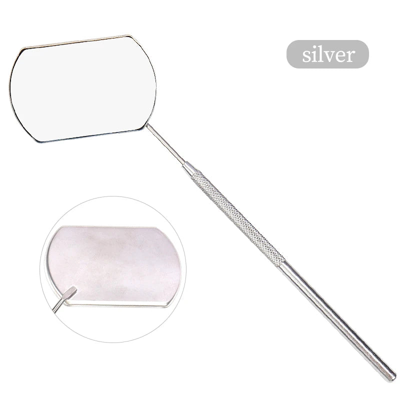 Magnifying Eyelash Mirror for Checking False Lashes Extension Grafting Lash Beauty Handle Makeup Tools