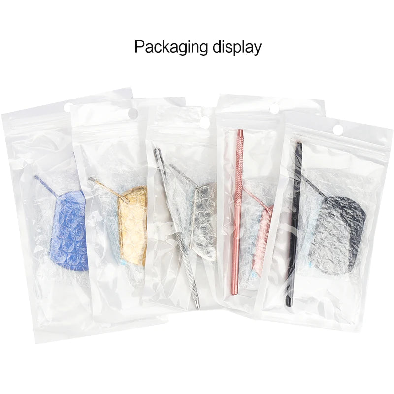 Magnifying Eyelash Mirror for Checking False Lashes Extension Grafting Lash Beauty Handle Makeup Tools