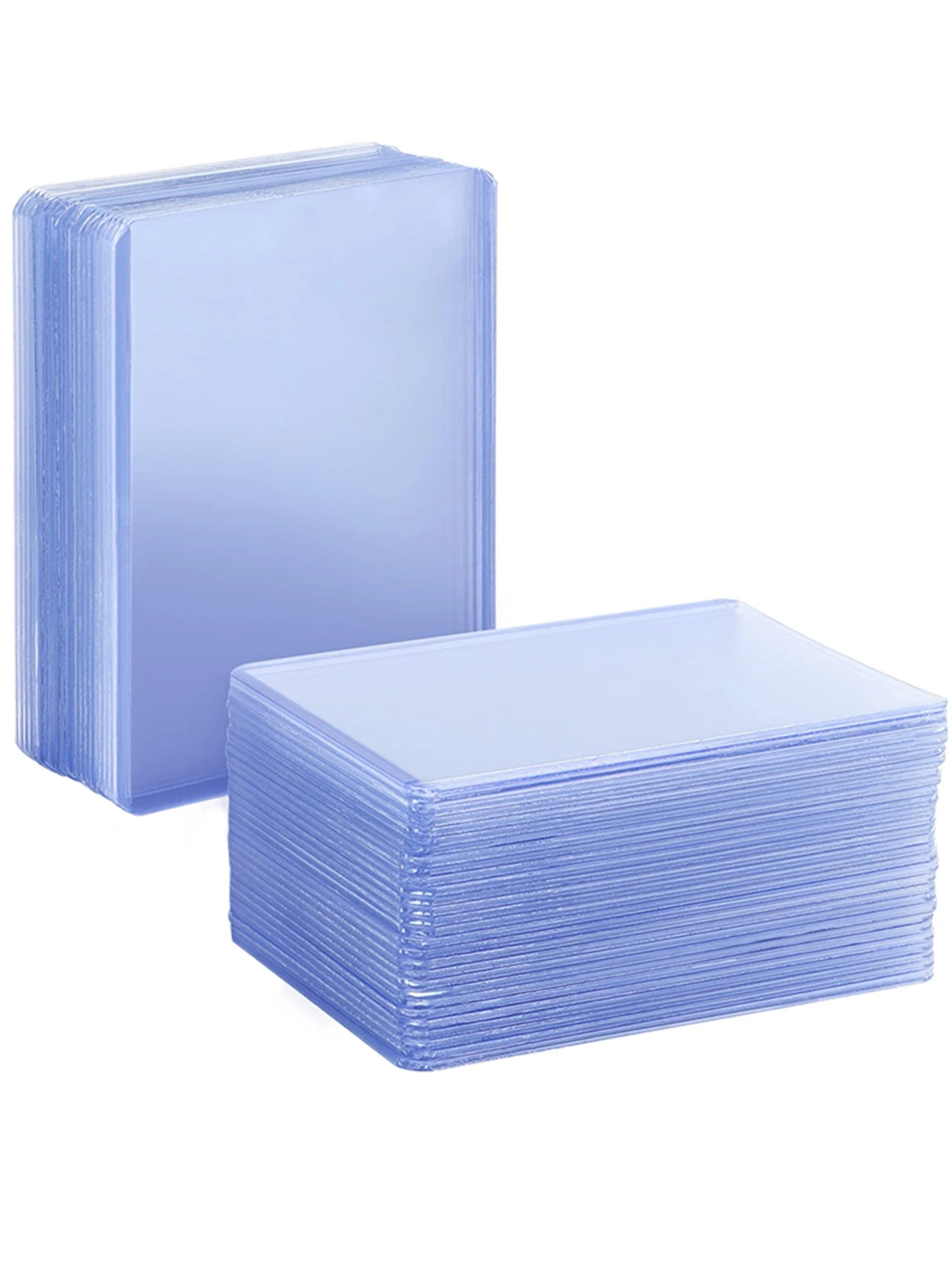 Transparent PVC Plastic Card Sleeves Game Trading Sports Cards Hard Plastic Protective Holders Cases 25pcs