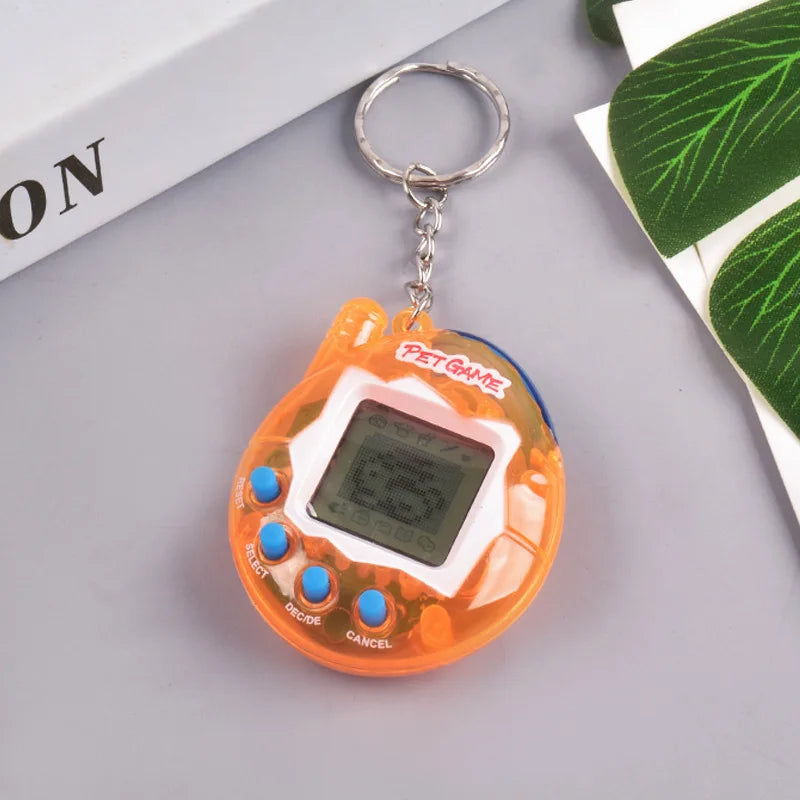 Transparent Electronic Tamagotchi 168 Pets In 1 Virtual Nostalgic Cyber Digital Fun Toys Play