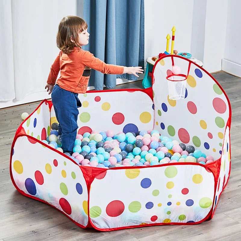 Portable Folding Play Ball Pit Pool Tent Sport Play House Montessori Puzzle Toys for Boys Girls Toddler