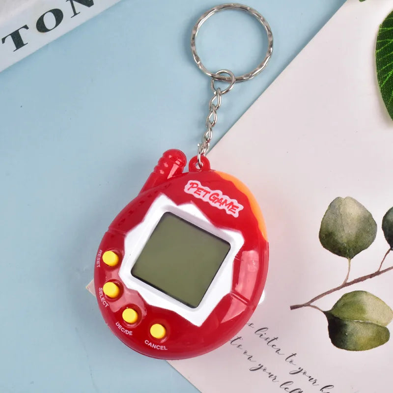 Transparent Electronic Tamagotchi 168 Pets In 1 Virtual Nostalgic Cyber Digital Fun Toys Play