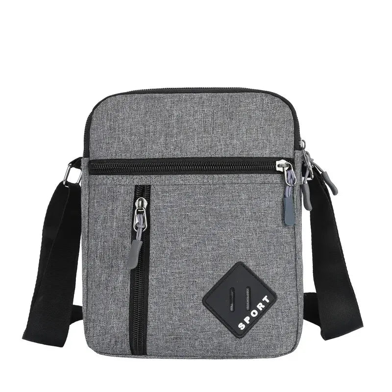 Men's Oxford Cloth Minimalist Satchel Shoulder Chest Bag Outdoor Leisure New Portable Crossbody Bags