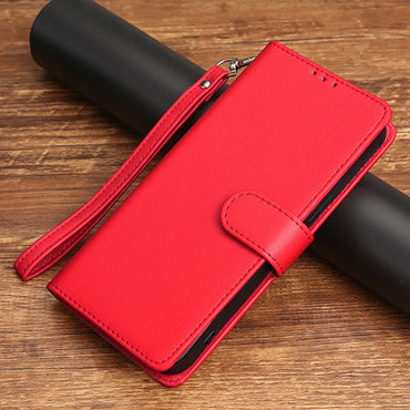 Deluxe Leather Wallet Phone Case For LG Aristo 5 G7 G8  V50 V35 V30 V30S K22 K20 ThinQ Velvet Plus Stand Function Multiple Card Slots  Protective Cover