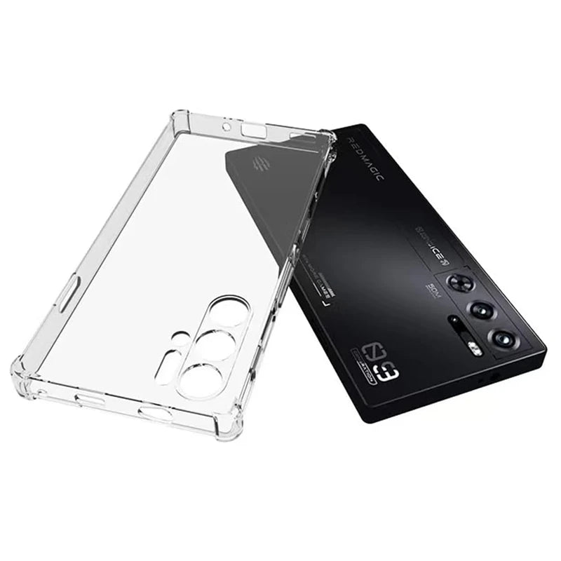 Durable Clear Soft Silicone Phone Case for ZTE Nubia Red Magic 10 Pro 9S 9 Pro Shockproof Protective Cover