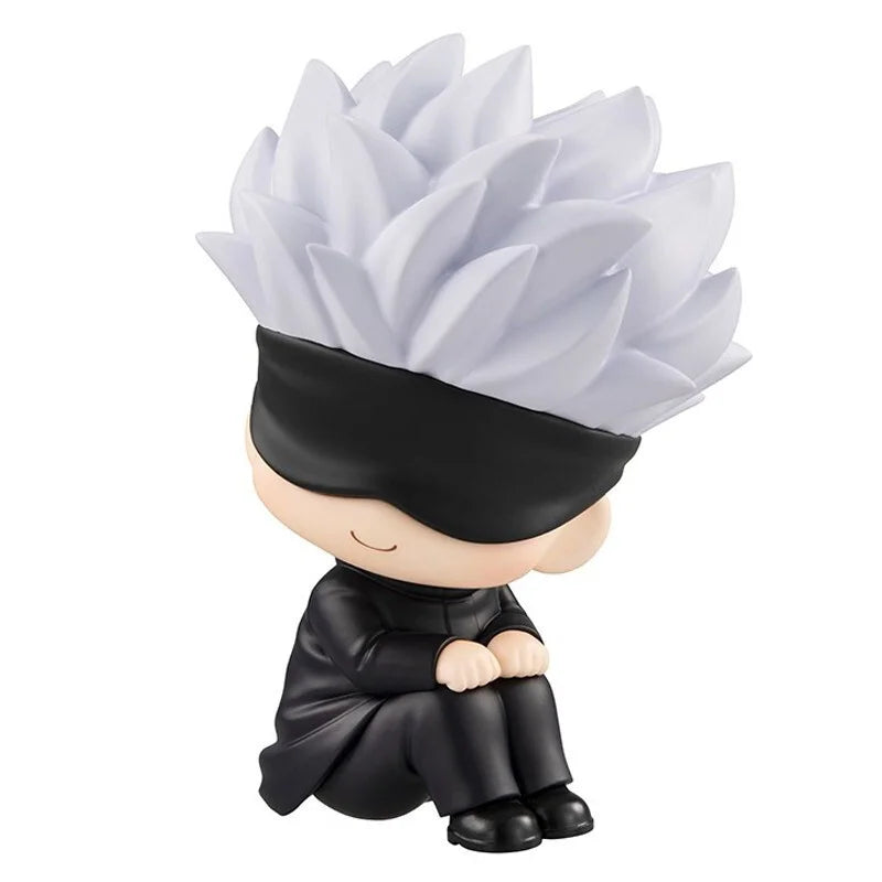 Anime Action Figure Naruto Kakashi Q Version Kawaii Sasuke Itachi Figurine Car Decoration Collection Model Toy 9cm