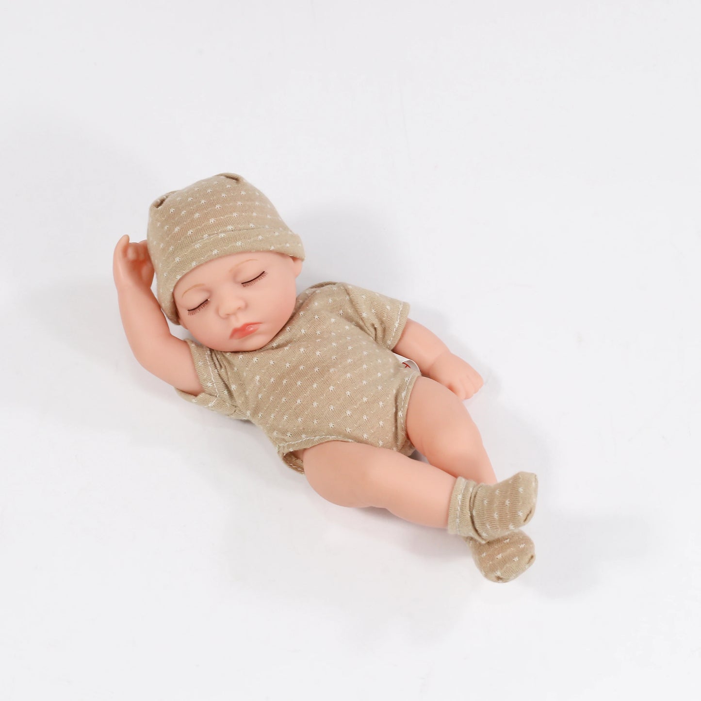 Cute Dress Up Silicone Baby Doll Toys Waterproof Vinyl Bebe Cute Mini Reborn Doll For Girls Birthday Great Gift 20cm