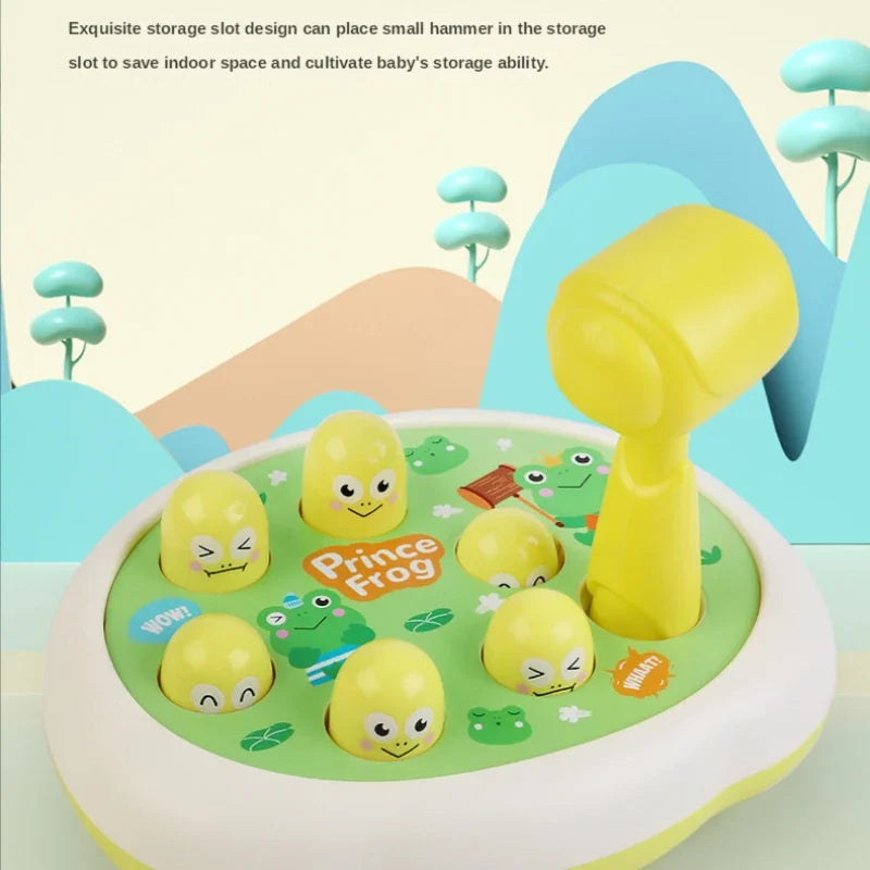 Exciting Whac-A-Mole Knocking Montessori Game for Kids Toddlers Educational Animal Theme Parent Child Fun