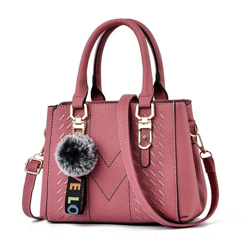 Modern Embroidery Leather Saddle Shoulder Messenger Purse Handbags for Women Perfect Bags For Everyday Use
