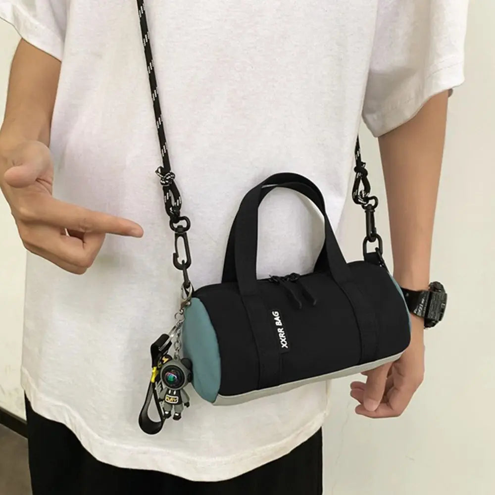 Multicolor Modern Nylon Pillow Style Messenger Bag for Women Ladies Men Unisex Convenient Leisure Commuting Crossbody Shoulder Bag