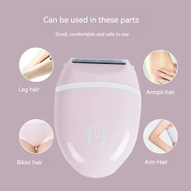 Waterproof Whole Body Hair Removal Machine Trimmer for Women Washable Armpit and Leg Hair Removal Without Black Spots