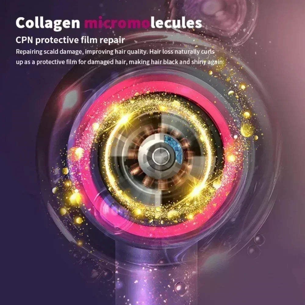 Professional Hair Dryer with Hot and Cold Air Functionality Lightweight and Thermostatic Styling Tool for Smooth Hair Perfect Hair Styles