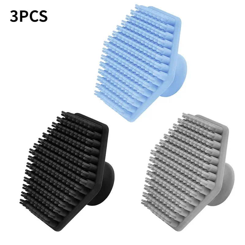 Silicone Facial Cleaning Brush Scrubber Miniature Deep Clean Shave Massage Face Scrub Brush Cleaner For Men and Women