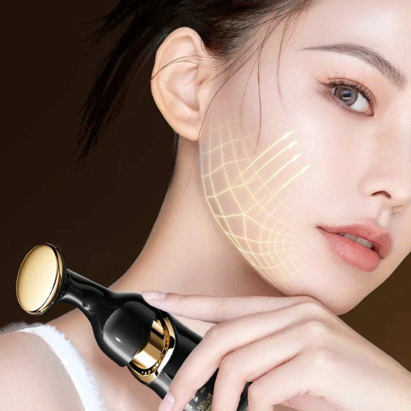 Anti Aging 3 In 1 Microcurrent Face Neck and Eye Massager Anti Wrinkle Facial Skin Rejuvenation Beauty Device