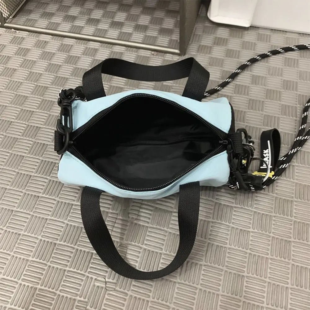 Multicolor Modern Nylon Pillow Style Messenger Bag for Women Ladies Men Unisex Convenient Leisure Commuting Crossbody Shoulder Bag