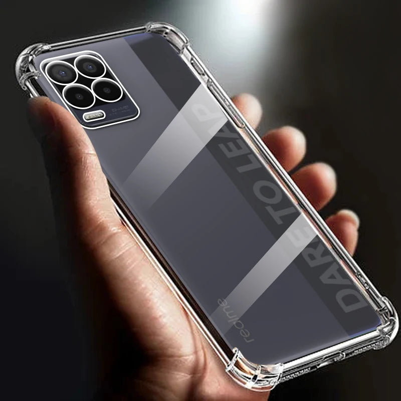 Clear TPU Silicone Phone Case for Realme 8 Pro 8i 5g 4g Protective Thin Shell Cover