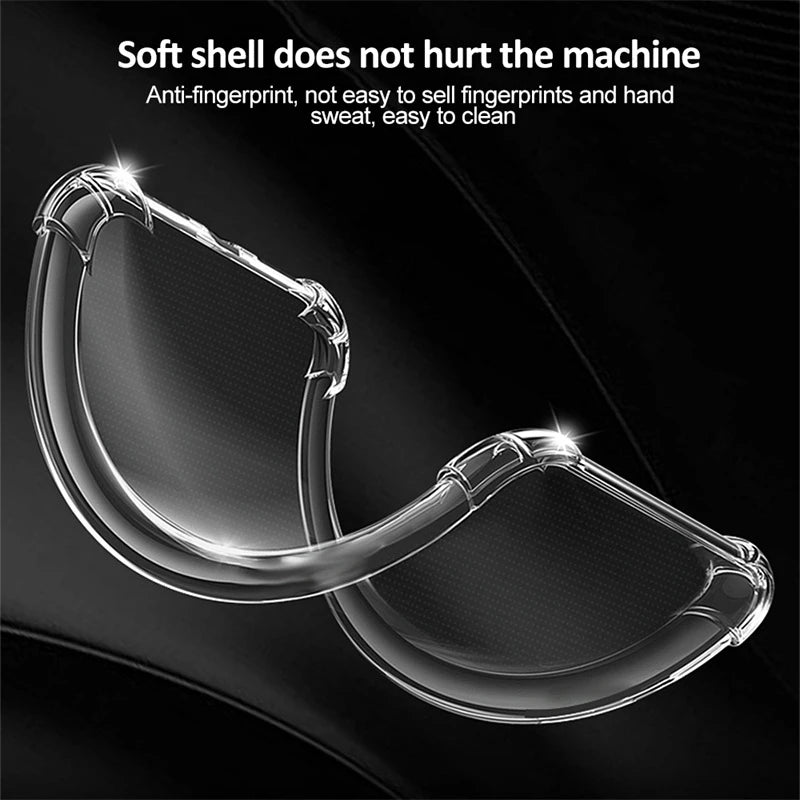 Durable Clear Soft Silicone Phone Case for ZTE Nubia Red Magic 10 Pro 9S 9 Pro Shockproof Protective Cover