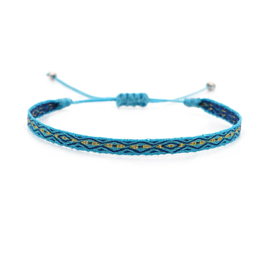 Handwoven Boho Hippie Braided Bracelets for Women Men Friendship Wristband Jewelry