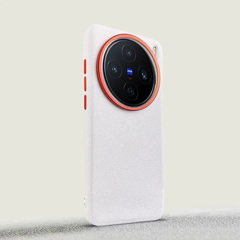 Luxury Leather Phone Case for Vivo X200 Pro Mini X100 Ultra X100s Pro Protective Cover